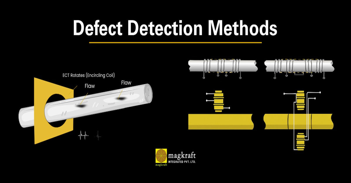Defect detection methods by Eddy current testing machine